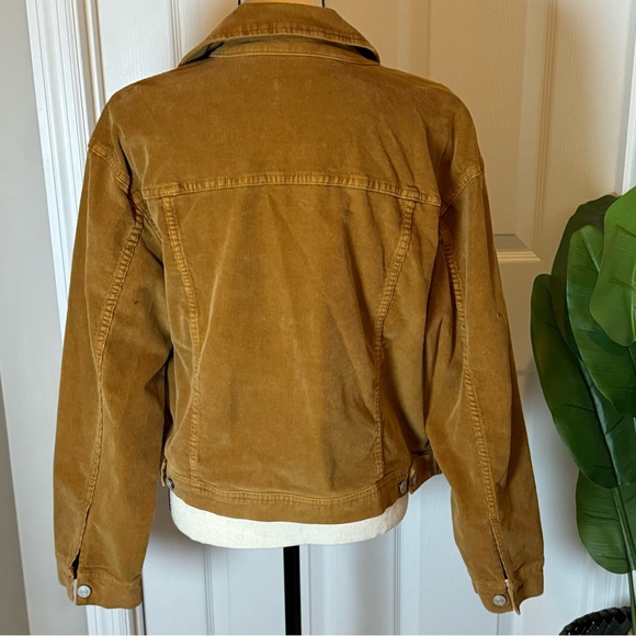 J. Crew Corduroy Garment Dyed Trucker Jacket L - Picture 5 of 11